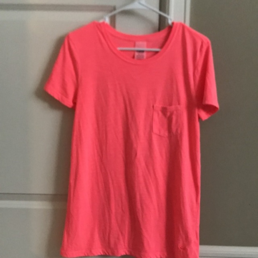 Pink workout tee